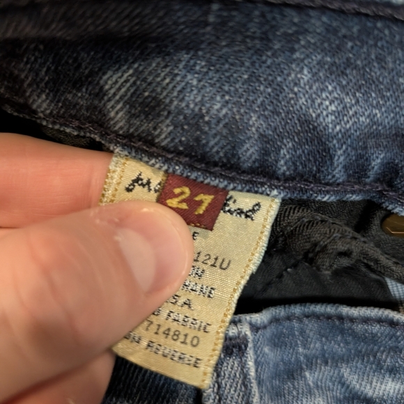 7for All Mankind Roxanne Jeans Women's 27 Denim - Picture 4 of 8